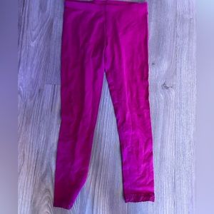 Maroon pinkish leggings